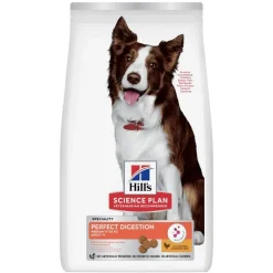 Hill's Science Plan Perfect Digestion Adult 1+ Medium med kylling & brune ris