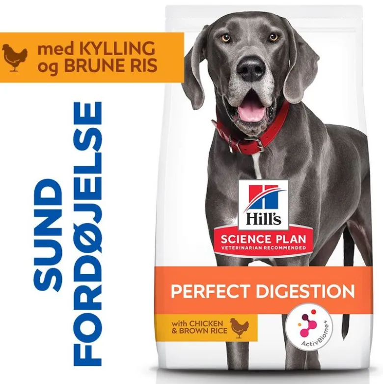 Hill's Science Plan Perfect Digestion Adult Large med kylling & brune ris