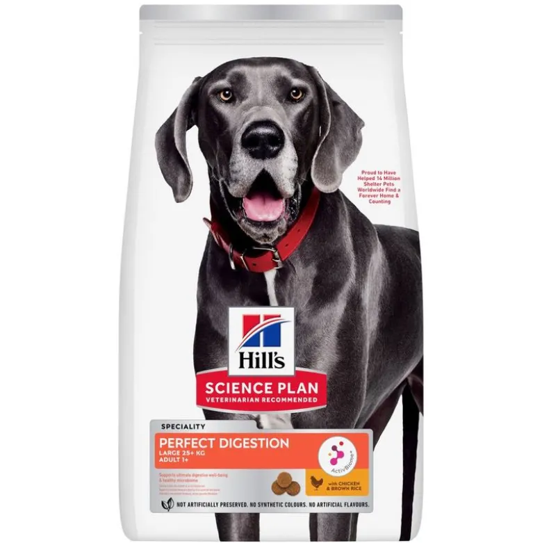 Hill's Science Plan Perfect Digestion Adult Large med kylling & brune ris
