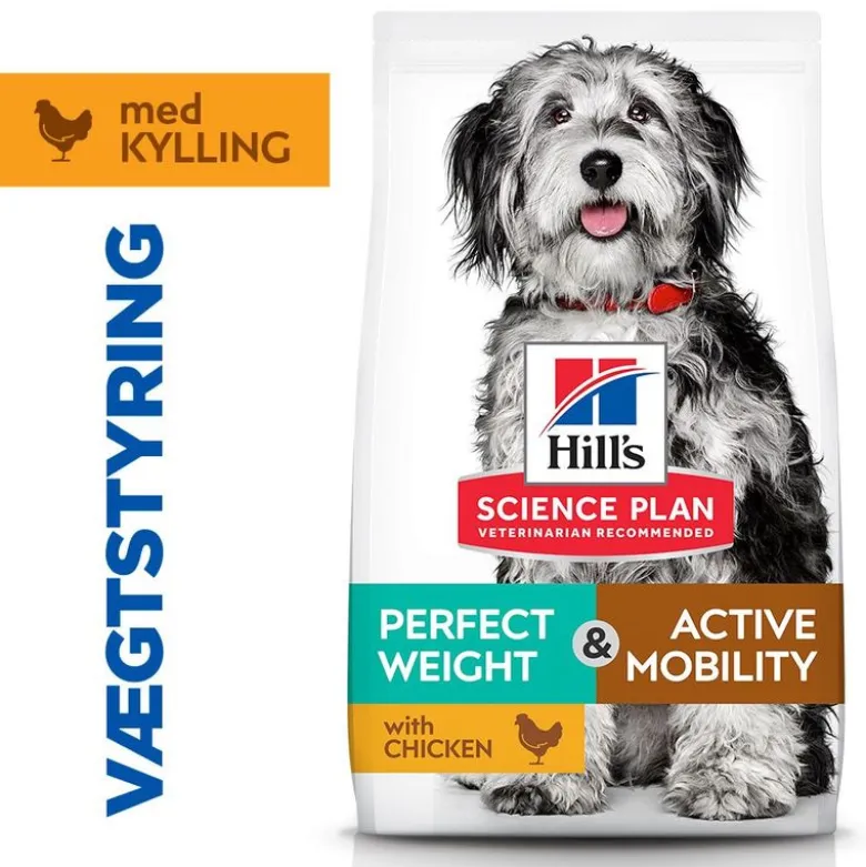Hill's Science Plan Perfect Weight & Active Mobility Adult 1+ Medium Kylling