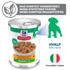 Hill's Science Plan Puppy Kyllingegryde med grøntsager