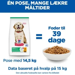 Hill's Science Plan Puppy <1 Large med kylling
