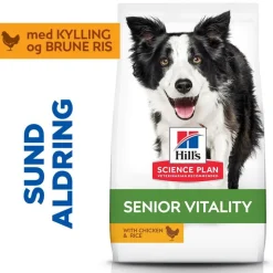 Hill's Science Plan Senior Vitality Mature Adult 7+ Medium med kylling & ris