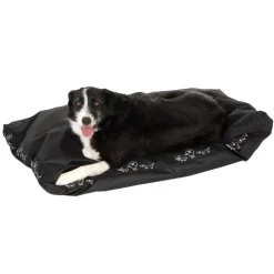 Hundepude Silhouette - sort