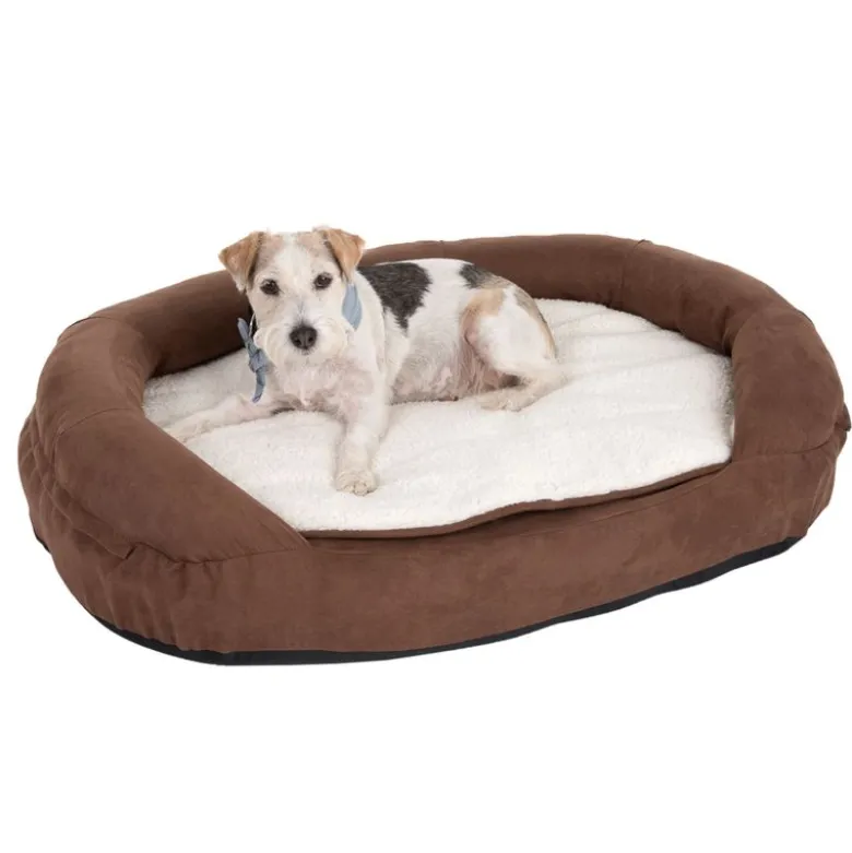 Hundeseng Memory oval, brun