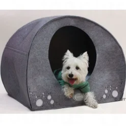 Hunde-wigwam af filt