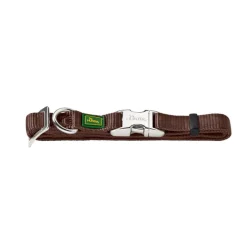 HUNTER halsbånd Vario Basic Alu-Strong, brun