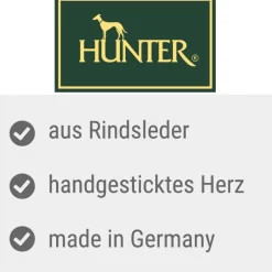 HUNTER justerbar hundesnor Love, rød