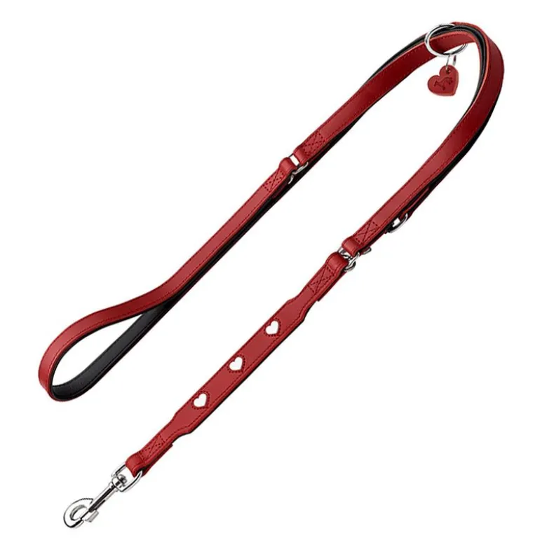 HUNTER justerbar hundesnor Love, rød