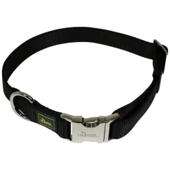 HUNTER Vario-Basic Alu-Strong Halsbånd, sort