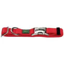 HUNTER Vario-Basic Alu-Strong Halsbånd, rød