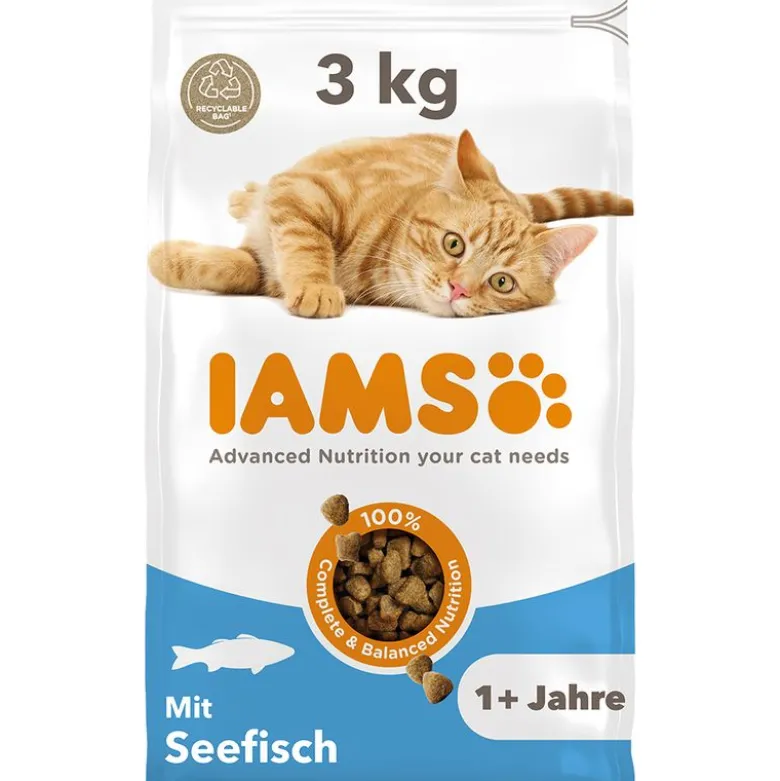 IAMS Advanced Nutrition Adult Cat med havfisk