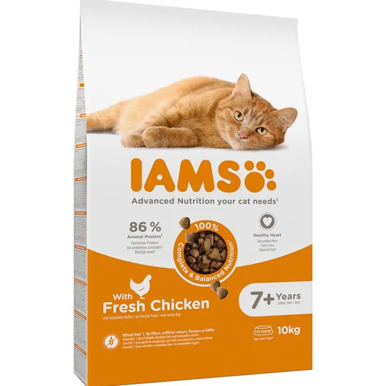 IAMS Advanced Nutrition Senior Cat med Kylling