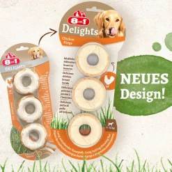 8in1 Delights Kylling tyggeringe