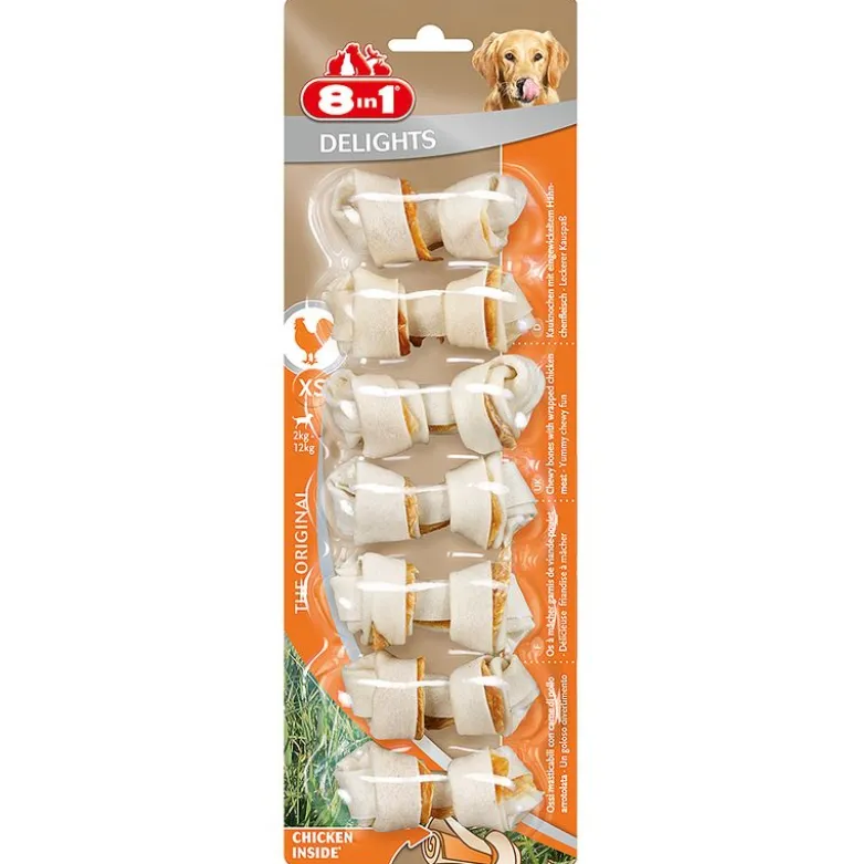 8in1 Delights tyggeknogle kylling