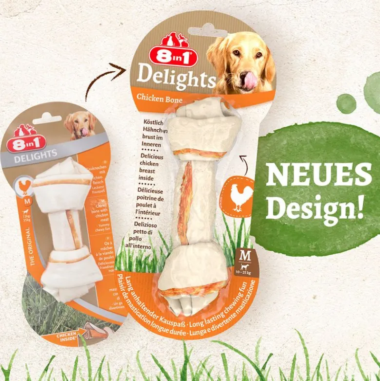 8in1 Delights tyggeknogle kylling