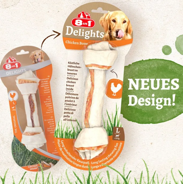 8in1 Delights tyggeknogle kylling
