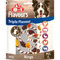 8in1 Ringe med Triple Flavour