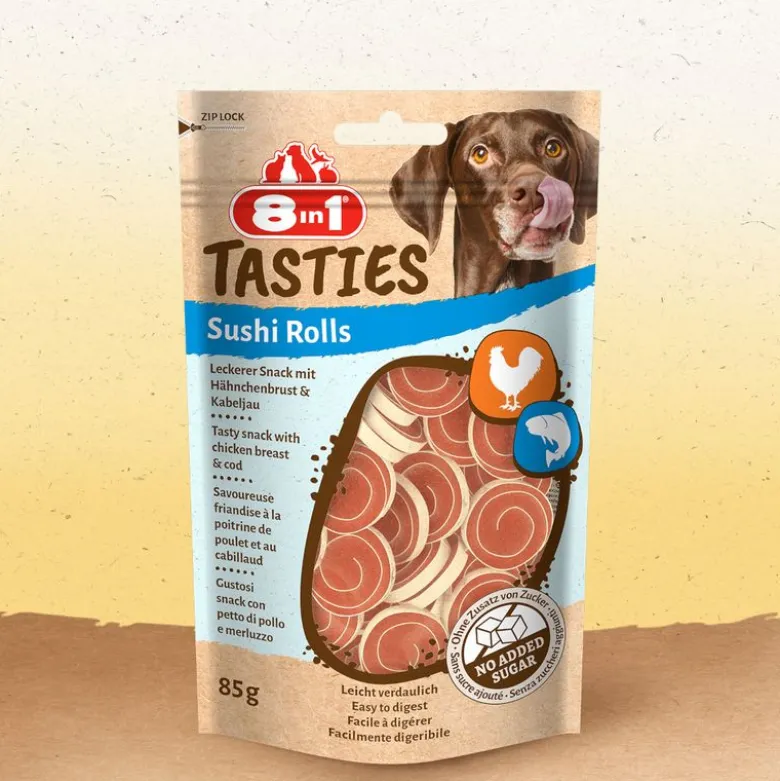 8in1 Tasties Sushi Rolls Dog