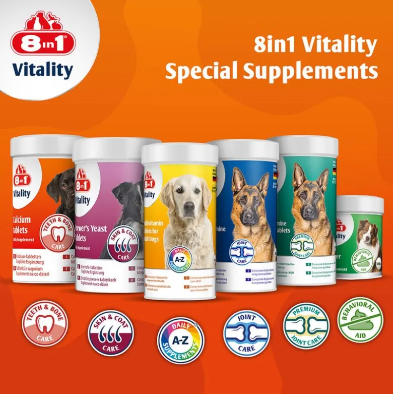 8in1 Vitality Calcium tabletter