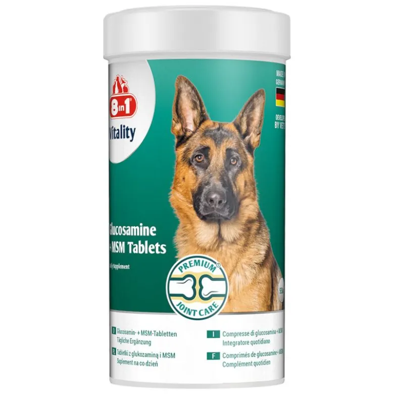 8in1 Vitality Glucosamin + MSM tabletter