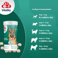 8in1 Vitality Glucosamin + MSM tabletter