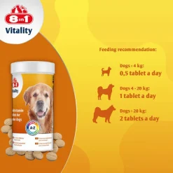 8in1 Vitality Multivitamintabletter Senior