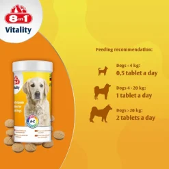 8in1 Vitality Multivitamintabletter Adult