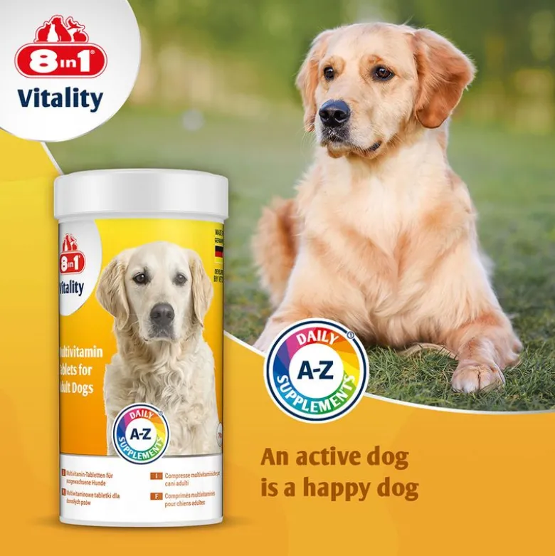8in1 Vitality Multivitamintabletter Adult
