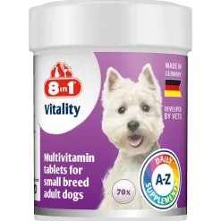 8in1 Vitality multivitamintabletter til små racer
