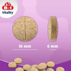 8in1 Vitality multivitamintabletter til små racer