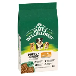 James Wellbeloved Junior Dog Hypoallergenic Kalkun & Ris