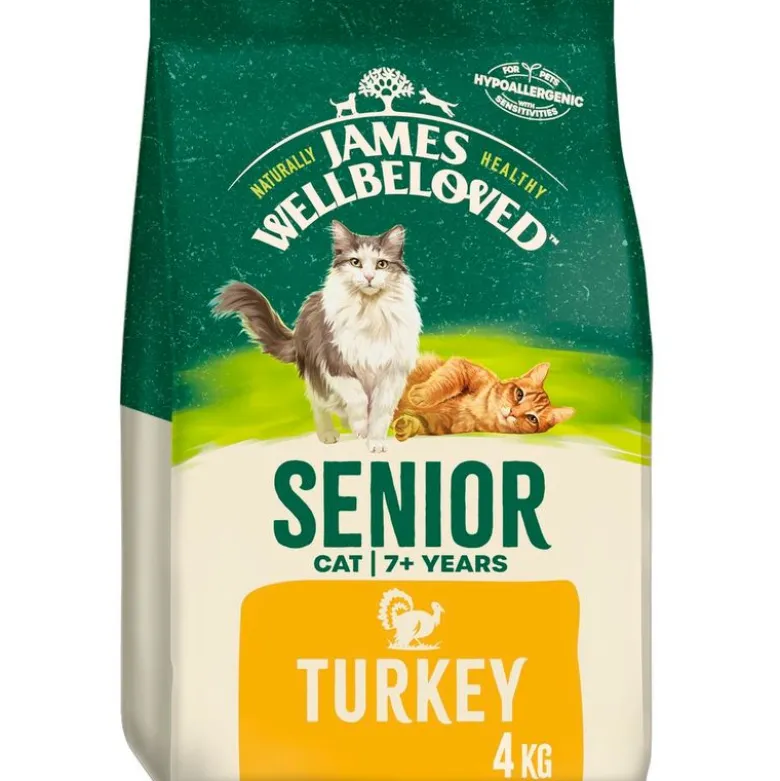James Wellbeloved Senior Cat Hypoallergenic Kalkun & Ris