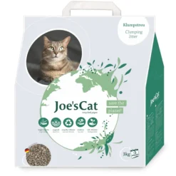 Joe's Cat klumpende kattegrus lavet af genbrugspapir