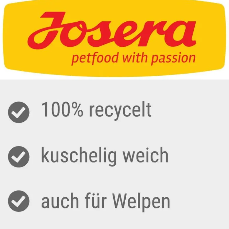 Josera plysdyr Seppl