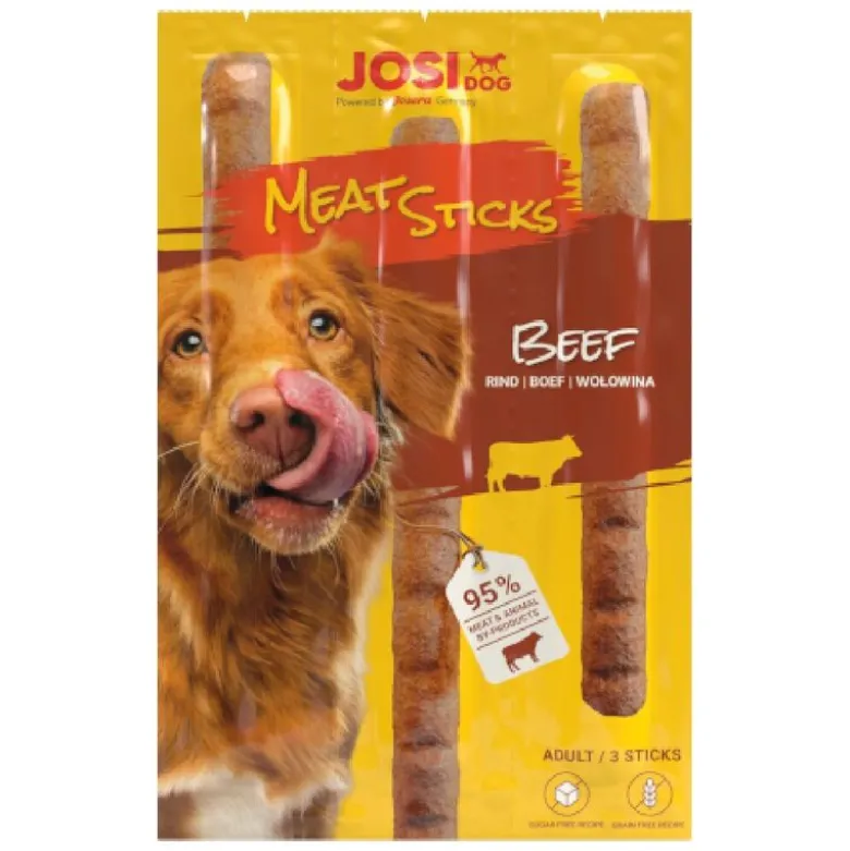 JosiDog Meat Sticks med okse