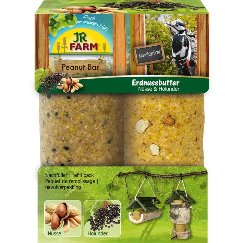 JR Garden Peanut Bar refill nødder & hyld