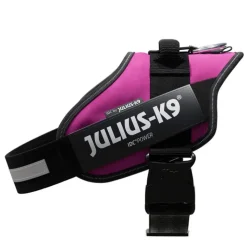 Julius-K9 IDC hundesele, mørk pink