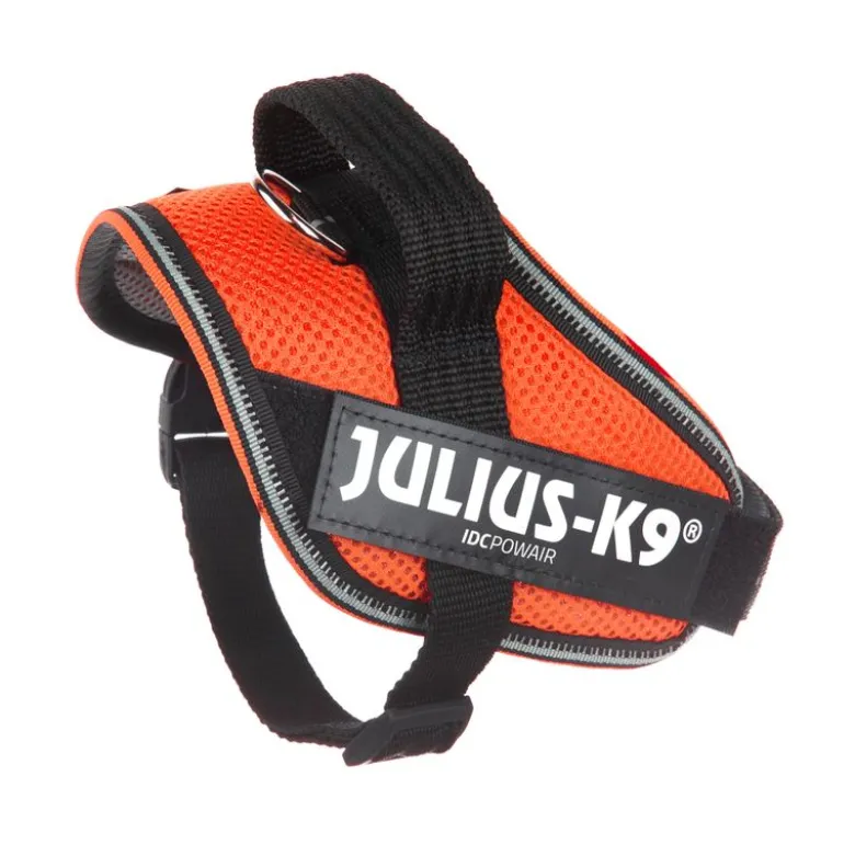 JULIUS-K9 IDC® POWAIR hundesele orange