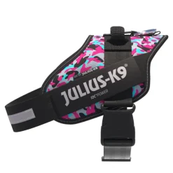 JULIUS-K9 IDC® powersele, lyserød & grå