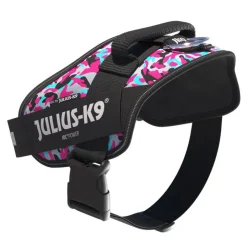 JULIUS-K9 IDC® powersele, lyserød & grå