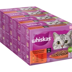 Jumbopakke: 96 x 85 g Whiskas Senior portionsposer