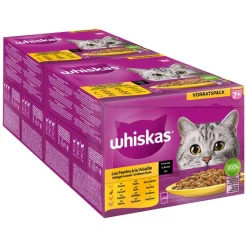 Jumbopakke: 96 x 85 g Whiskas Senior portionsposer
