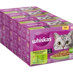 Jumbopakke: 96 x 85 g Whiskas Senior portionsposer