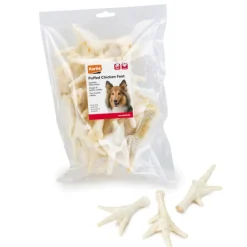 Karlie puffede hønsefødder hundesnack