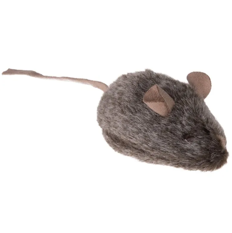 Kattelegetøj Wild Mouse med lyd og LED-lys