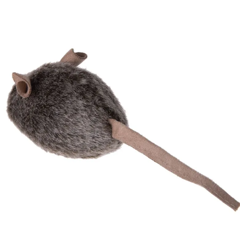 Kattelegetøj Wild Mouse med lyd og LED-lys