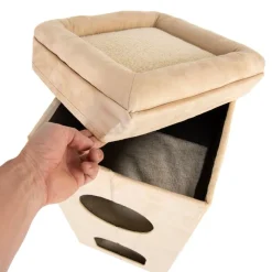 Kattetårn Soft'n Scratchy foldbart