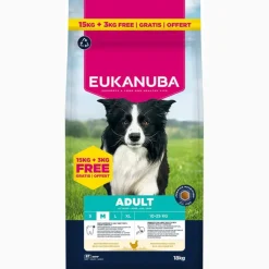 Køb 15 kg og få 3 kg med gratis! 18 kg Eukanuba Premium Nutrition