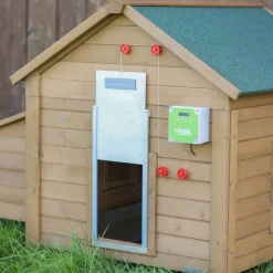 Kerbl Hobbyfarming Automatisk skydedør til hønsegårde